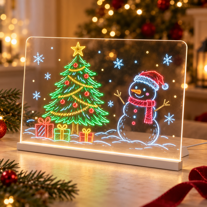 🎄🎁 BUY 1 GET 1 FREE | Kids LED Drawing Board ✨🎨 | Perfect Christmas Gift 🎅