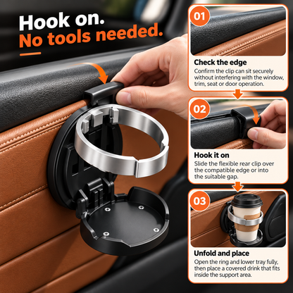 🔥 BUY 1 GET 1 FREE 🔥 Car Door Cup Holder 🚗🥤