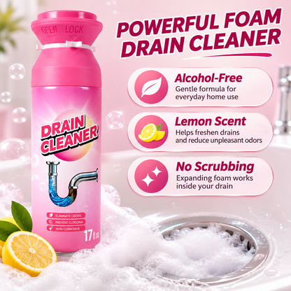 🎁 BUY 1 GET 1 FREE – Foam Drain Cleaner 🫧
