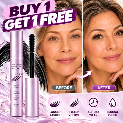 🎁 BUY 1 GET 1 FREE | Lengthening & Volumizing Mascara for Mature Lashes