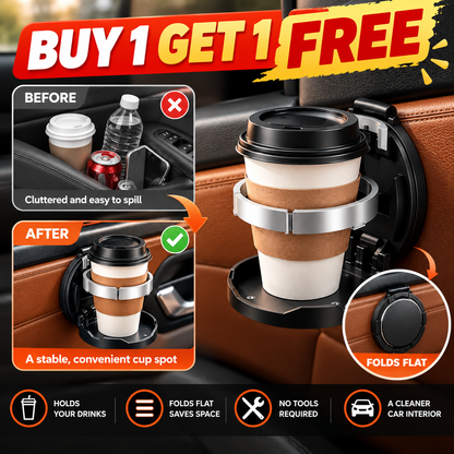 🔥 BUY 1 GET 1 FREE 🔥 Car Door Cup Holder 🚗🥤