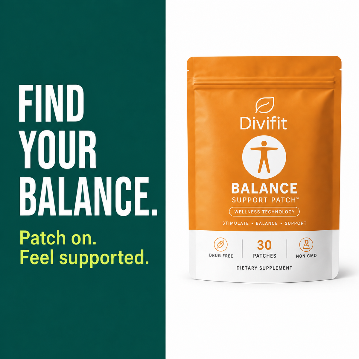 Divifit® Balance Support Patch
