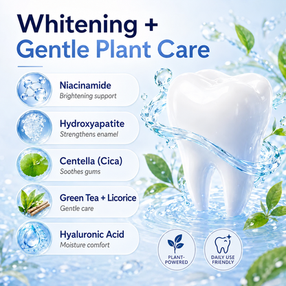 【Family Value Pack】Smileasego®Niacinamide Whitening Toothpaste for a Brighter, Fresher Smile