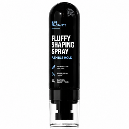 Peach-scented volumizing & setting spray—for lightweight, bouncy hair and long-lasting hold.