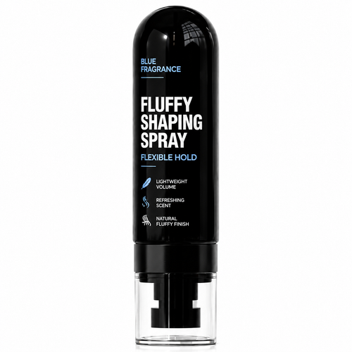 Peach-scented volumizing & setting spray—for lightweight, bouncy hair and long-lasting hold.