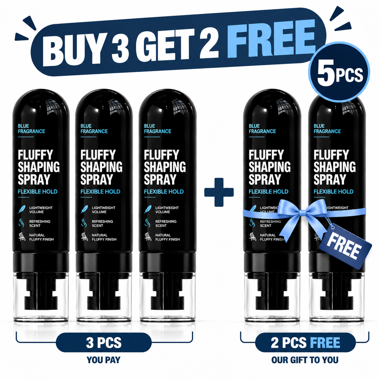 Buy 3 get 2 free（5pcs）