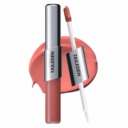 Perfect Twin Lip — Dual-Ended Liquid Lipstick with Velvet Matte Color and Glossy Shine