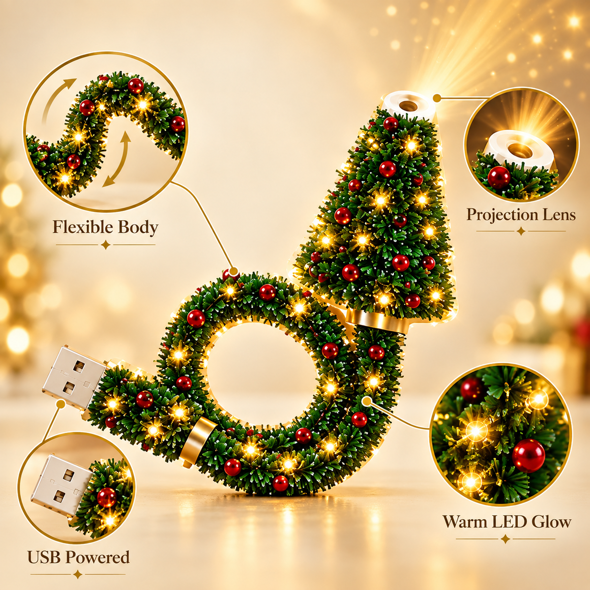 Christmas Magic Projector