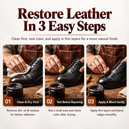 Professional leather coloring and repair!