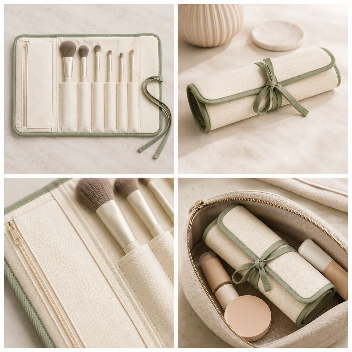 Aonlo BrushFold Cosmetic Brush Organizer