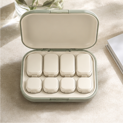 Aonlo DaySort Travel Organizer Case in a travel setting