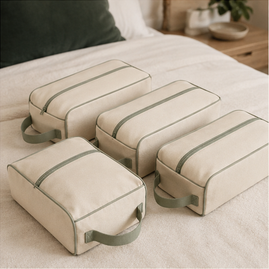 Aonlo PackPair Travel Shoe Bags — 4 Piece Set product overview