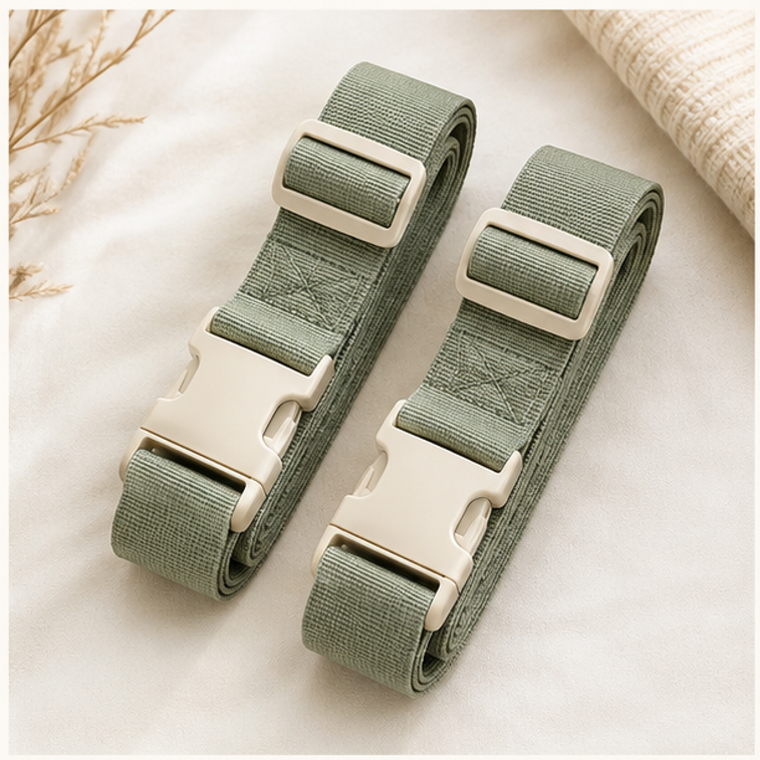 Aonlo RouteLock Luggage Straps — 2 Pack