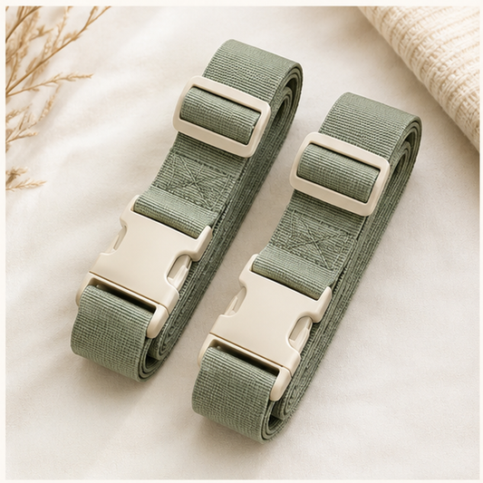 Aonlo RouteLock Luggage Straps — 2 Pack product overview
