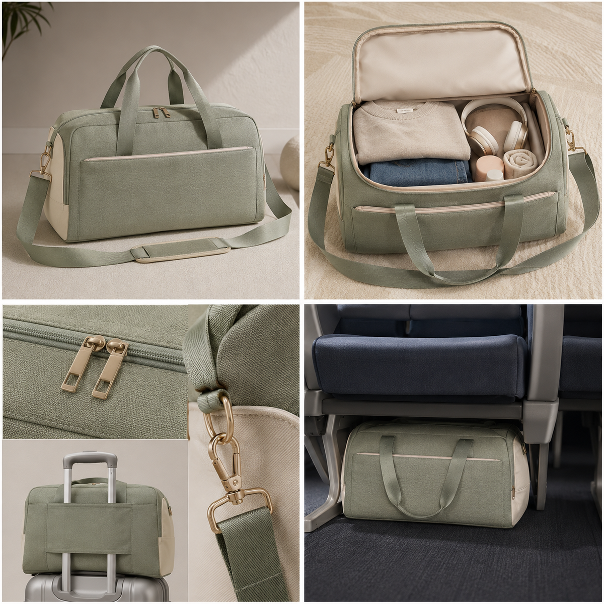 Aonlo SeatSide Underseat Travel Duffel