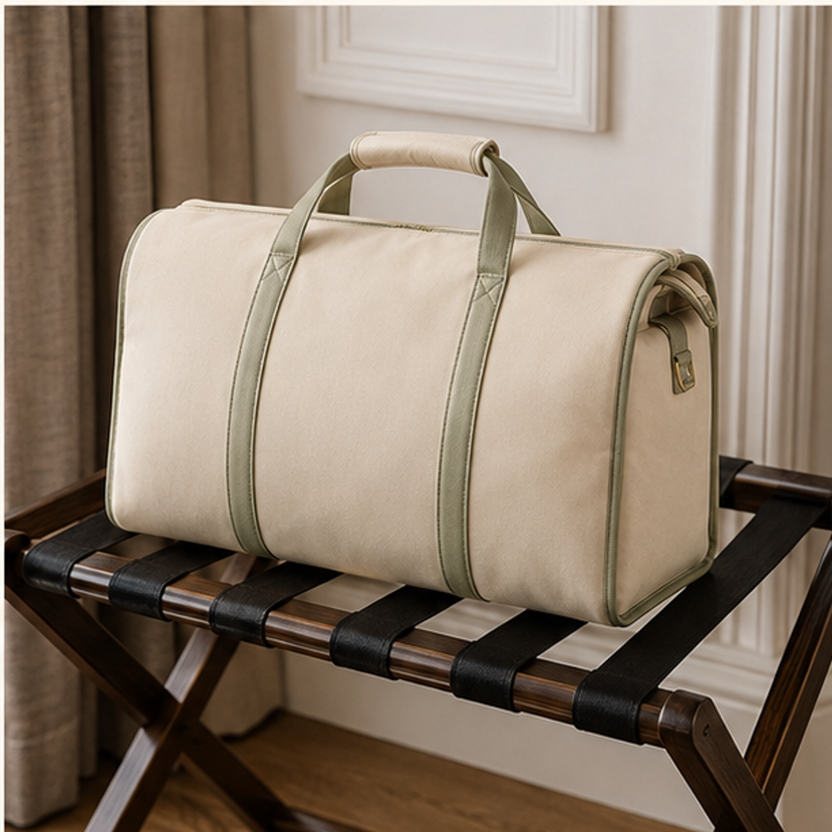 Aonlo SuitKeep Convertible Garment Bag organized for travel