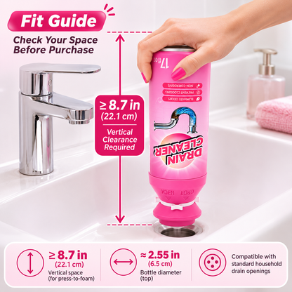 🎁 BUY 1 GET 1 FREE – Foam Drain Cleaner 🫧