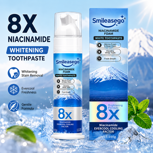【Family Value Pack】Smileasego®Niacinamide Whitening Toothpaste for a Brighter, Fresher Smile