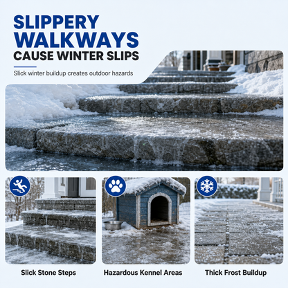 🎁 BUY 1 GET 1 FREE ❄️ ICE MELT & DEICER SPRAY – Fast-Acting Ice Melter 🧊